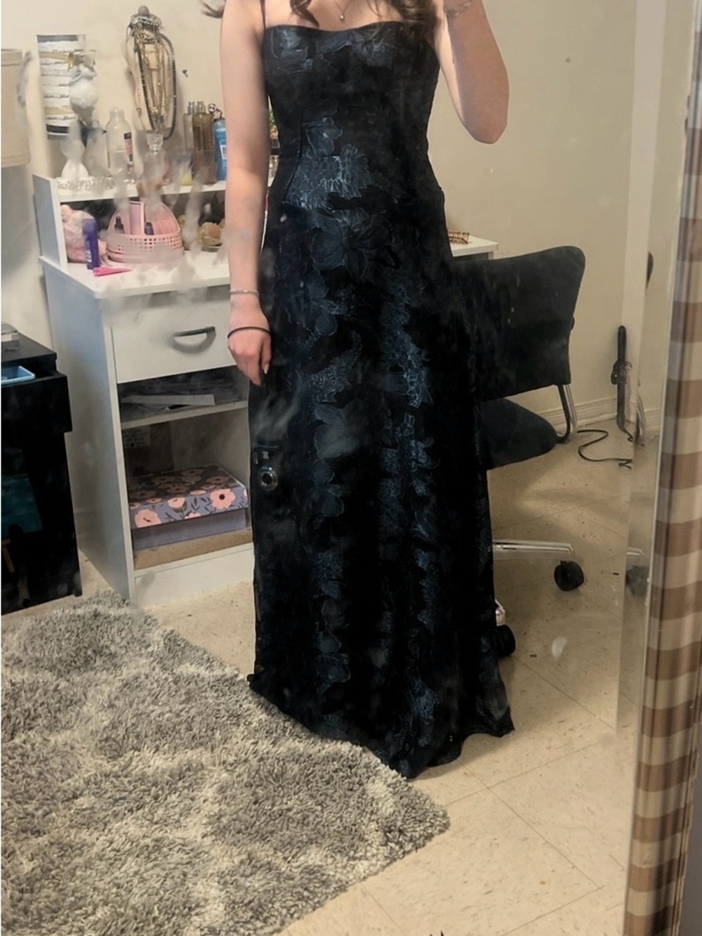 Azazie dress- Worn once. Excellent condition.